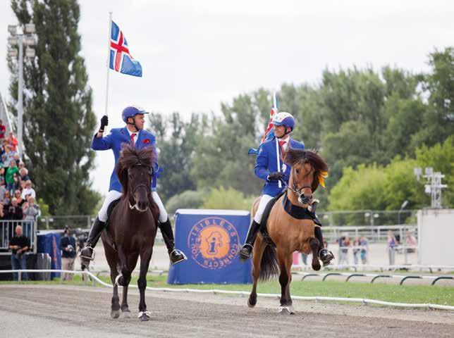 Tävling De vanligaste typerna av tävlingsgrenar för islandshästar är Sport och den isländska Gæðingakeppni.