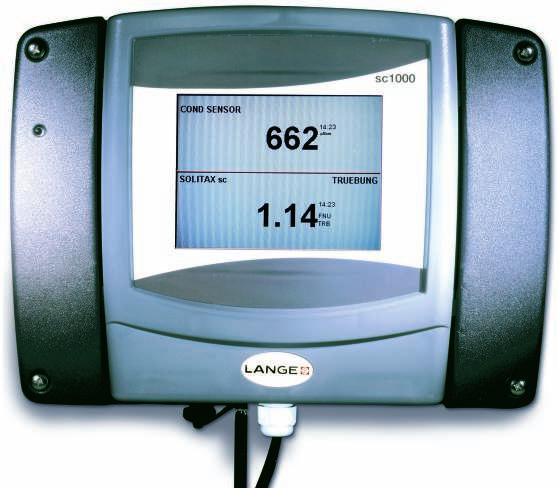 SC1000 för lokalamätningar av flera parametrar Resurssparande: ett instrument för upp till åtta parallella givare Flexibel: individuellt konfigurerbar Framtidssäker: systemet går alltid att utöka