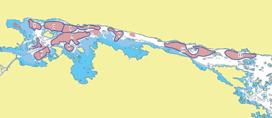 uppblandade med lera. Sprängstensmassor från Ostlänken eller andra infrastrukturprojekt i regionen kan komma att nyttiggöras i vallen. 4.