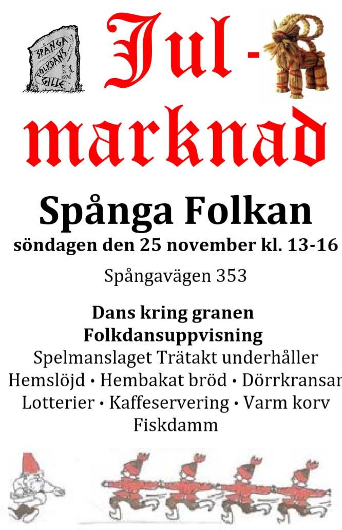 Det är trevligt om många Spångadansare deltar och lär våra amerikanska gäster folkdans på Spångavis.