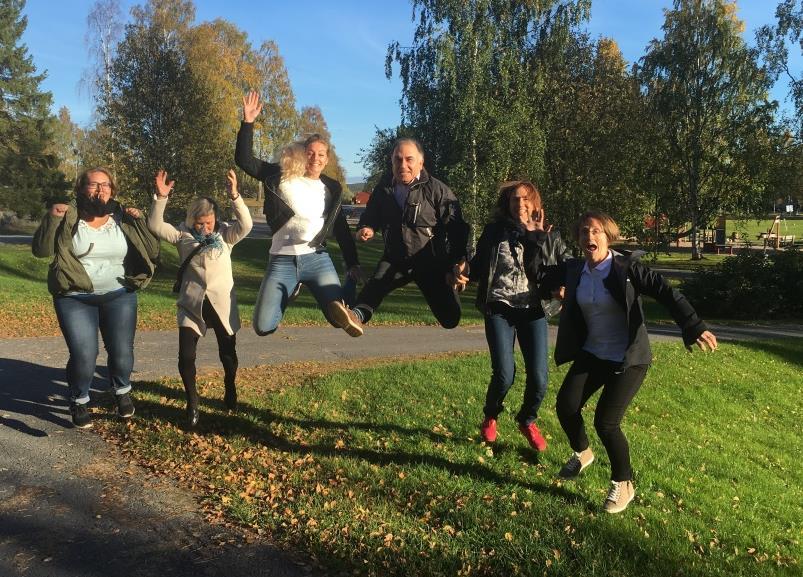 tillsätta dessa två grupper. Kirsi Kohlström från vår regionstyrelse blev uttagen att sitta i arbetsgruppen och det känns bra.