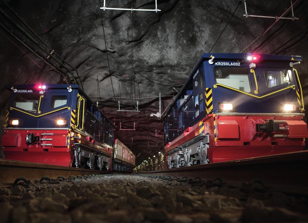 6 LKAB FRAMTID NR 4 2018 LKAB FRAMTID NR 4 2018 7 Utveckling för framtidens gruva Carlos Quinteiro, specialist vid avdelningen för gruvteknik på LKAB. FOTO: JOSEFINE EJEMALM LKAB.