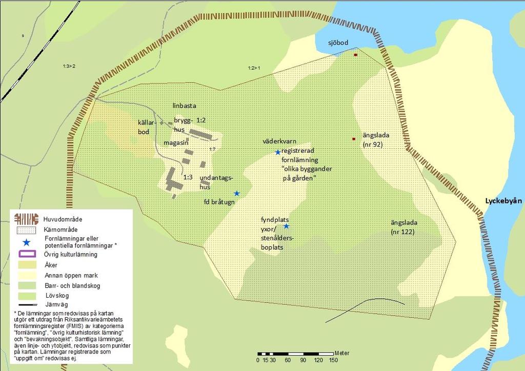 Den södra mangårdsbyggnaden (Lekaremåla 1:3) är totalrenoverad av 1950-talstyp, och gulmålad. Det gamla åstaket ersattes sannolikt då också av takstolar med ny murstock i mitten.