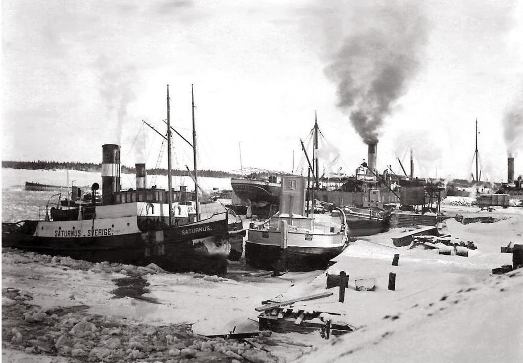 Östhammars närområden Sandika Barnkoloni en sommardag 1913.