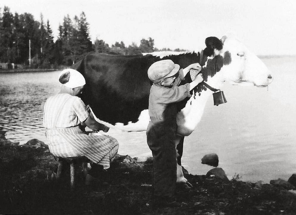 Fotot har vi lånat av Sixten Messing, vars far har tagit bilden. Namnet Kvistagran (kvista granar) kan möjligen ha tillkommit vid denna tid.