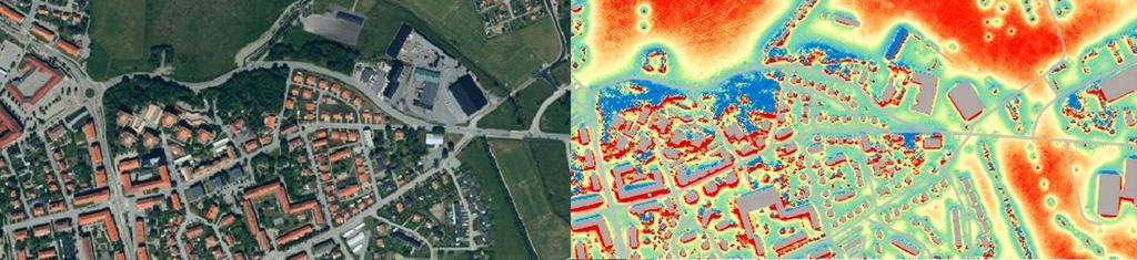 18 Klimatförändringar Varmare städer - hur hanterar vi det? Vi vet att träd dämpar värmen men finns det andra strukturer vi behöver? Mer vatten i staden osv.