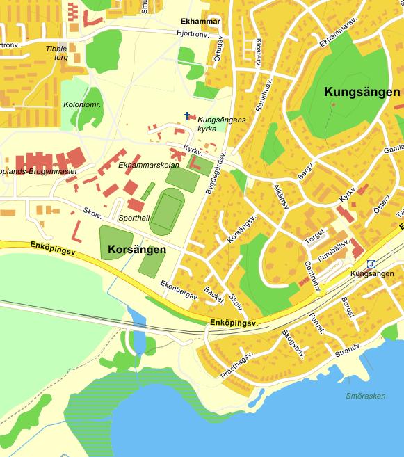 Sida 10 (27) 3.5 Avledning av dagvatten I nuläget avleds dagvatten från planområdet genom befintliga dagvattenledningar söderut till ett dike i Korsängen och sedan till Tibbledammen.