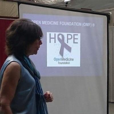 Medlemsmöte med Linda Tannenbaum I juni hölls medlemsmöte i Borås och Stockholm med bland annat Linda Tannenbaum, VD för Open Medicine Foundation (OMF).