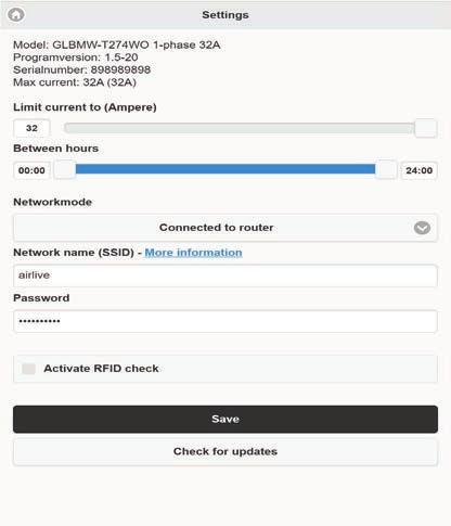 Montageanvisning för installatör / Inställningar av lastbalansering i webgränssnitt Montageanvisning för installatör / Inställningar av lastbalansering i webgränssnitt Inställningar av
