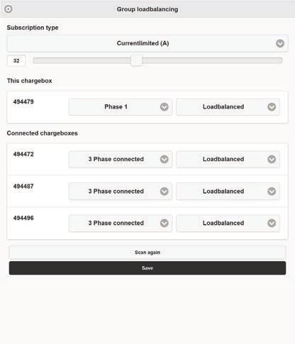 Montageanvisning för installatör / Inställningar av lastbalansering i webgränssnitt Montageanvisning för installatör / Inställningar av lastbalansering i webgränssnitt A B C D E (figur 19) (figur 20)