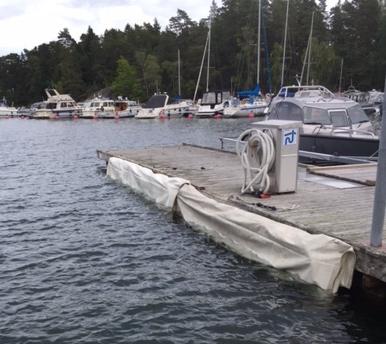 Ett önskemål från medlemmarna har varit att förbättra toalettsituationen i Bolvik. En ny toa fanns därför på plats inför sommarsäsongen.