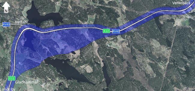 1 Bakgrund E22 utgör en förbindelse från Malmö och Öresundsregionen, vidare via Blekinge och Kalmar län och norrut till Norrköping.