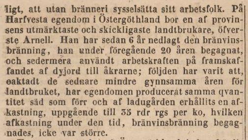 Nya uppgifter 2018 När denna artikel var färdig fann jag, efter sökande bland Kungliga bibliotekets digitaliserade dagstidningar, en annons den 27 september 1822 i "Post- och Inrikes Tidningar".
