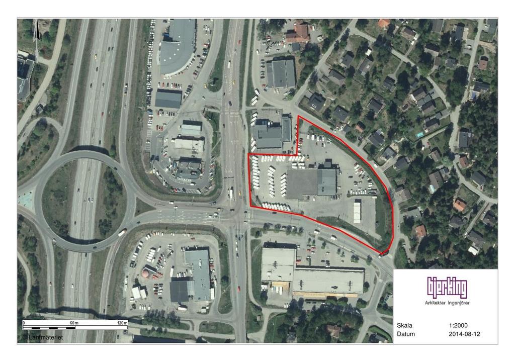 Sida 4 (16) Inom detaljplaneområdet som består av fastigheten Vatthagen 1:103 finns idag kontor, handel, biltvätt samt en bensinstation. Bensinstationen ska vara kvar.