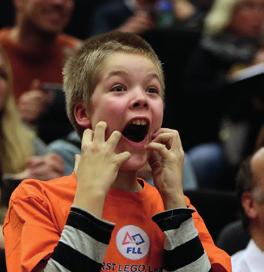 per lag 8 veckors arbetsperiod Efter 8 veckor möts lagen i en turnering Ålder: 10-16 år Lagen jobbar med: K Ä R N VÄ R D E N Projekt: Teknik: - formulera en problemställning - hitta en lösning -