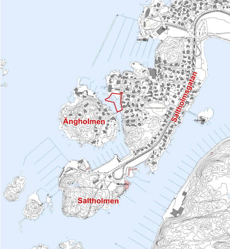 Sammanfattning: Planens syfte och förutsättningar Syftet med detaljplanen är att uppföra en allmän gångförbindelse med gångväg och brygga mellan Ängholmsbron och Styrbordsgatan för att möjliggöra