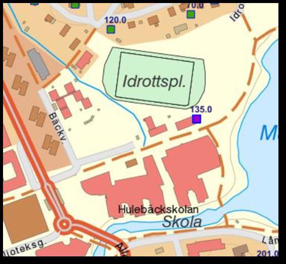RAPPORT 3.3 Hydrogeologi, brunnar och ytvatten Närmaste ytvatten är Massetjärnen, vilken återfinns öster om aktuellt område med Mölnlycke fabriker uppströms.