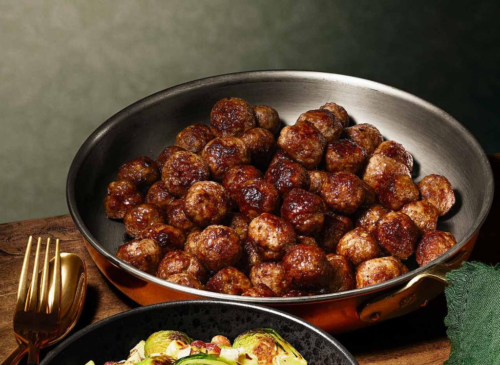 Recept på kycklingköttbullar hittar