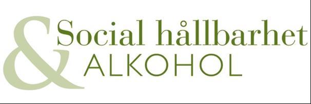 UTBILDNINGSDAGAR FÖR UTBILDARE INOM PROJEKTET SOCIAL HÅLLBARHET & ALKOHOL Hej! Sedan hösten 2012 har projektet Social hållbarhet och alkohol pågått.