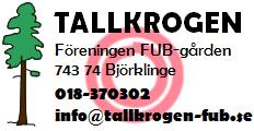 Överenskommelse om partnerskap mellan föreningen FUB-gården Tallkrogen och omsorgsnämnden Hälsofrämjande samt nätverksbyggande insatser för målgruppen vuxna personer med