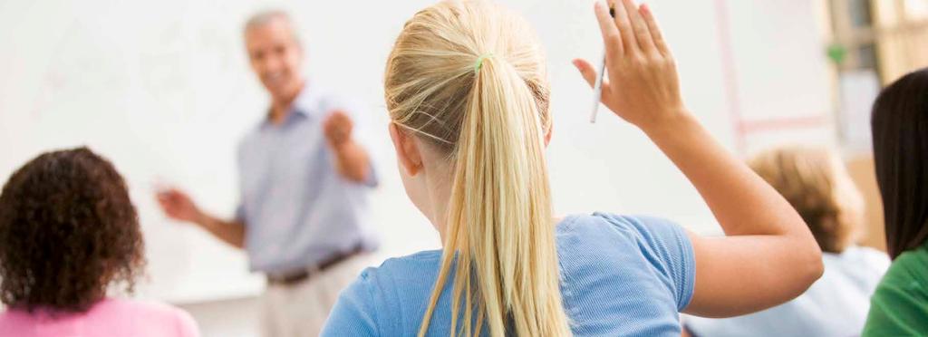 Skola och utbildning Skolans huvuduppgift är att förmedla kunskap.