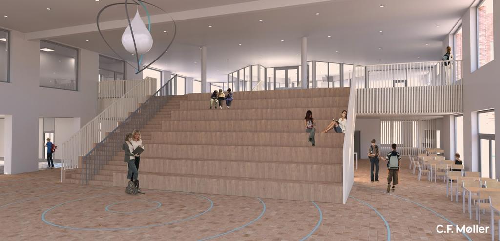 TIUNDASKOLAN I UPPSALA Projektverkstad Ljud o media Rec Huvudentré Bild CF Möller Bistron Torget Grottan Forum Utbudet av