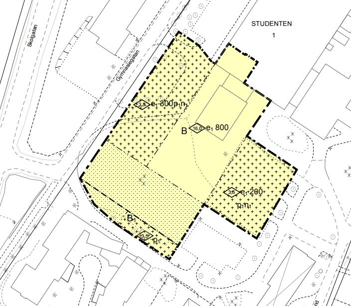 1 BAKGRUND Kalix Kommun arbetar med en detaljplan för del av fastigheten Studenten 1 belägen i centrala Kalix.