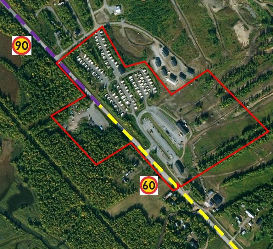 3 UNDERLAG 3.1 KARTUNDERLAG Följande kartunderlag ligger till grund för utredningen: - Fastighetskarta och höjder: ACAD-Z10-P01.dwg - Planerade byggnader: ACAD-Byggnader Hemavan.dwg 3.