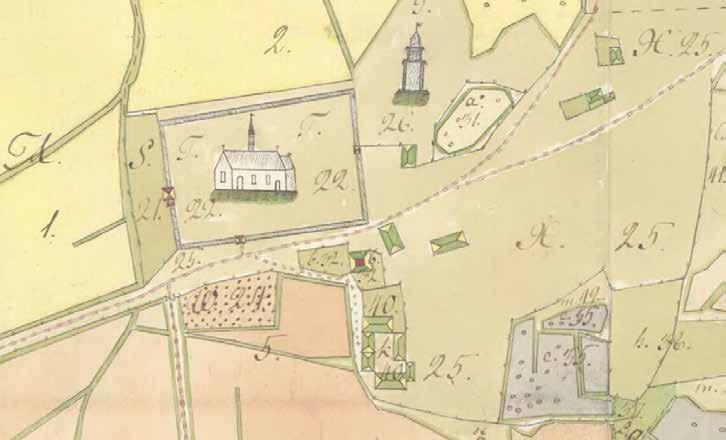 Kyrkobyggnadens historia Inom en radie av ett par hundra meter kring Tensta bosättningar från brons- eller järnålder. Människor har alltså begravt sina döda anhöriga på platsen i närmare 2 000 år.