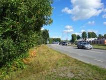 Gudöbroleden Gamla Nynäsvägen har enligt rapporten ca 8 800 f/d år 2030 på sträckan norr om Kolartorps allé, och ca 10 500 f/d på sträckan söder om Kolartorps allé fram till cirkulationsplatsen vid