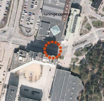 2017-10-09 Dnr: PLAN.2017.22 Planavdelningen Anders Nordenskiöld Kommunstyrelsen Planuppdrag för Södra entrén till Haninge centrum, del av Söderbymalm 3:458 Ungefärligt område för planläggning
