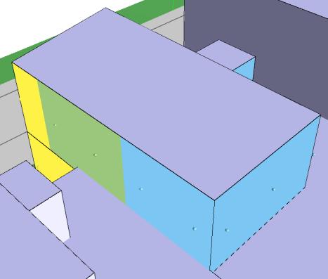 bostad redovisat detaljerat i 3D. Figur 8.