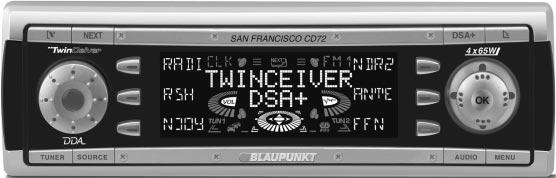 TIM San Francisco CD72 TIM - Traffic Information Memory 1 4 12 7 DANSK