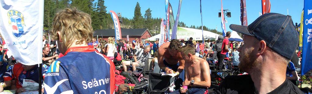 Med BOK i Boden Henke Tengvall blickar ut över folkhavet på tredje etappen och konstaterar att