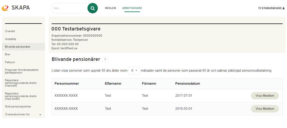 Anmälan STEG SÖK FRAM DEN ANSTÄLLDE SÖK FRAM DEN ANSTÄLLDE Börja med att söka upp den anställde i SKAPA detta kan du göra på två olika sätt: Alt.