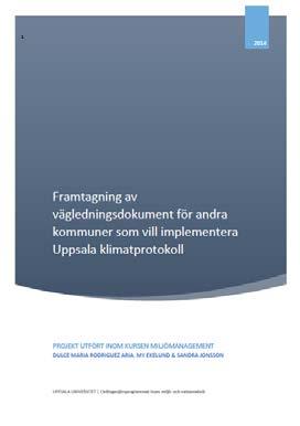 Identifiering och värdering av indirekta miljöaspekter för VA-konsulter