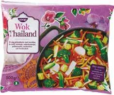 Wokgrönsaker Coop, 500g,