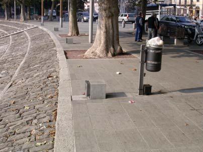 Belysningsstolpar behöver inte vara högre än 4-5 meter och kan placeras med ett mellanrum av 15-20 meter.