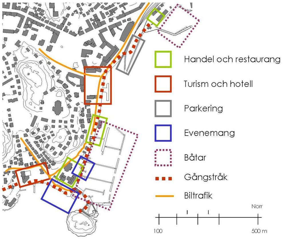 Järnvägen Genom att lastning och lossning inte längre kommer att ske från Anderssons kaj försvinner det direkta behovet av spåret ut på östra sidan av kajen.