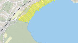 1 0 75 150 300 Meter Kartan visar det LIS-område som föreslås i Norrsundet. Hällskärsvägen Norrsundsvägen LIS.4.2 µ Förslag till utveckling Tre av områdena (4.1, 4.2 och 4.4) avser bostäder. Område 4.