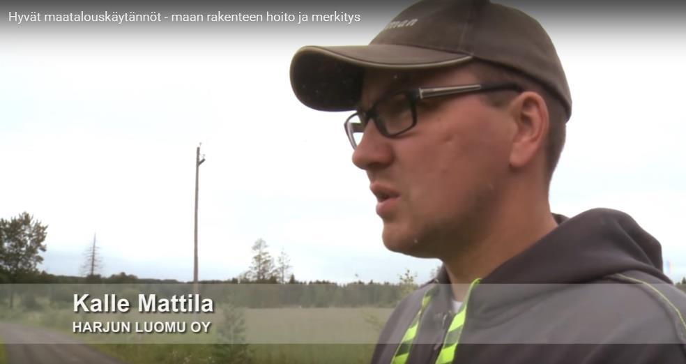 Ekologisk produktion är JORDbruk >>Sagt av erfarenhet: Kalle Mattila, Harjun Luomu Oy I ekologisk odling utgår