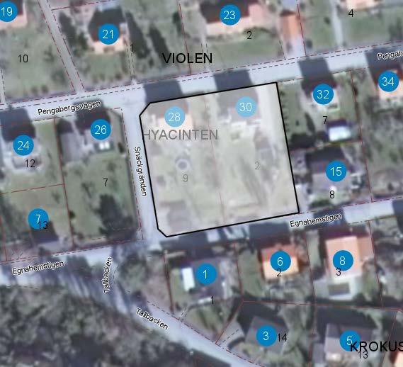 Detaljplan för fastigheterna Hyacinten 2 och 9, Karlshamns kommun, Blekinge Planhandläggare Planområdets avgränsning Planens syfte Översiktlig beskrivning av planområdet och dess omgivning Flygfoto