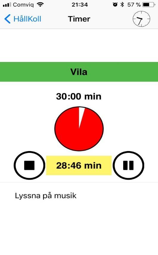 Timer Nu är jag inte orolig att missa bussen, jag har koll på tiden I timern