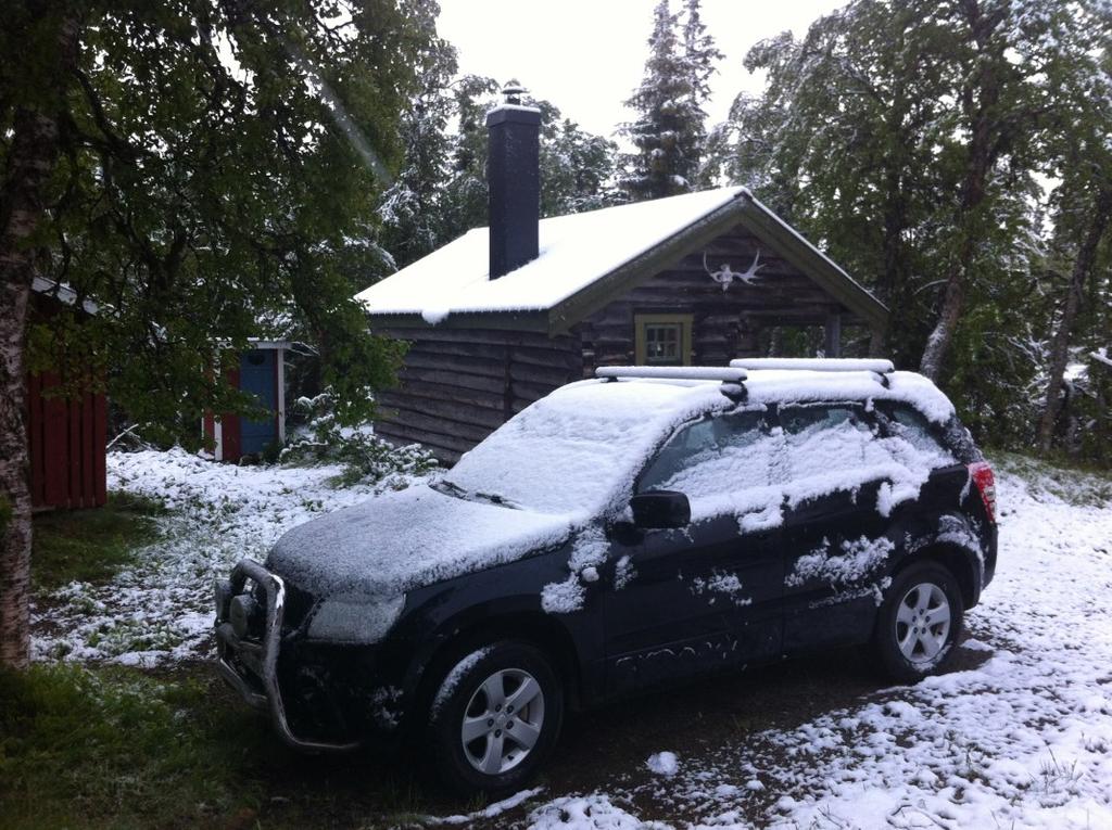 I stället för att skutta runt en midsommarstång iklädd gabardinbyxor och kortärmad skjorta, har vi haft ett alternativt firande med betydligt ledigare klädsel.
