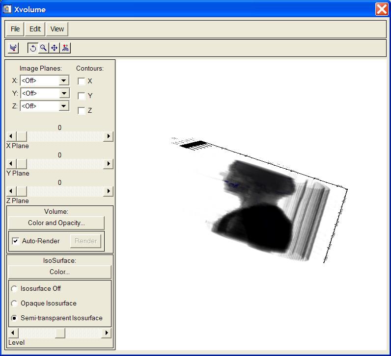 3D digital signal: representation x-, y-,