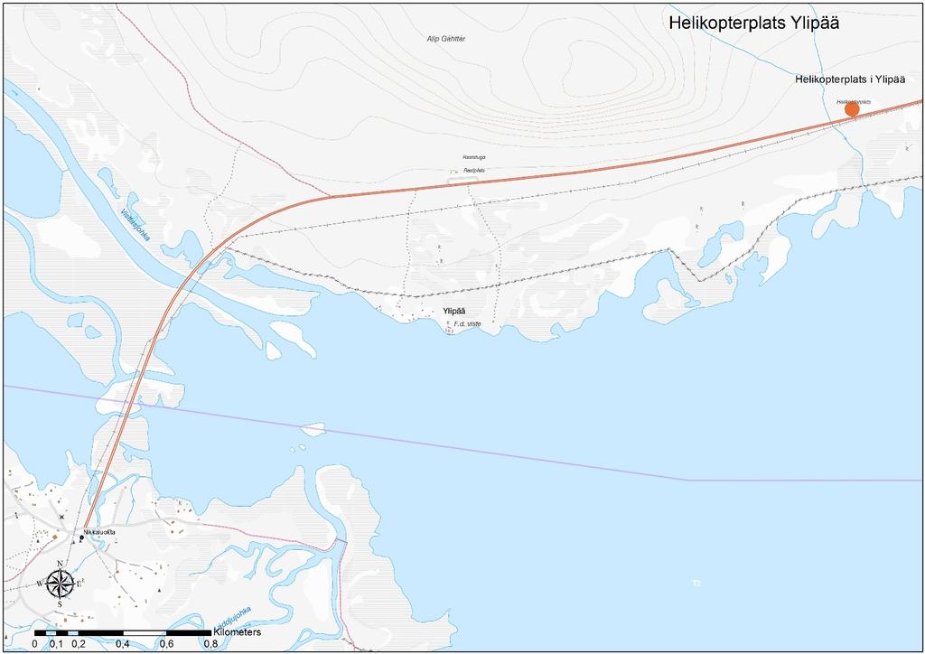 Ett läge för helikopterverksamhet prövas vid Ylipää, i närheten av Pirttivuopio i Kalix älvdal.