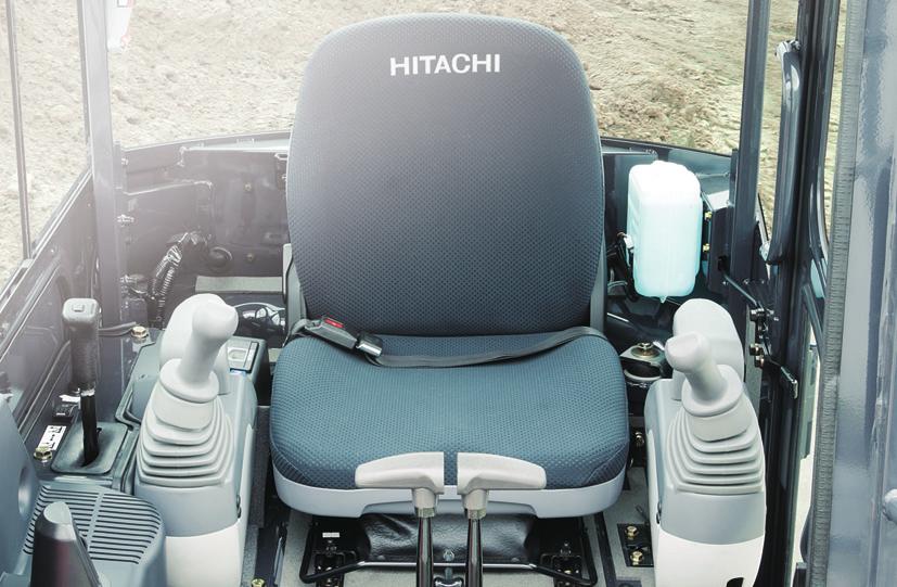 Beprövad förarkomfort Hitachi vet vad som är