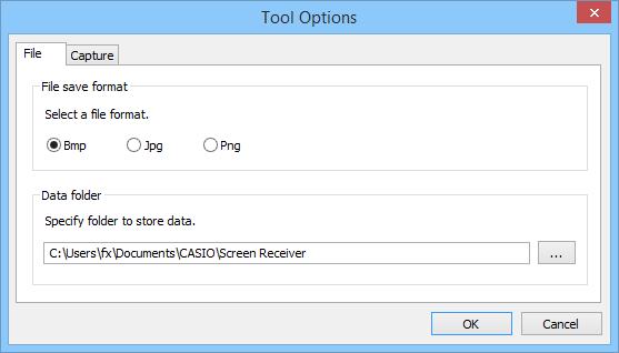 4. Dialogrutan för Tool Options 4-1
