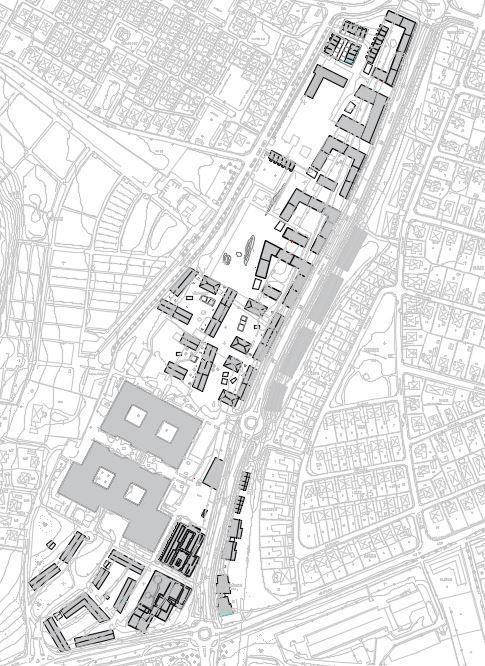 Avstånd mellan ny och befintlig bebyggelse Kartan nedan redovisar avstånden mellan nya och befintliga bostadshus.