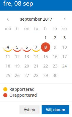 Lärare i Skola24 En lärare i Skola24 kan rapportera närvaro på sina lektioner samt registrera planerad frånvaro för sina elever.